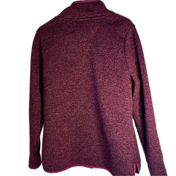 Dip Brand fleece Purple Blush Pink Jacket Sweater 100% polyester Size Large. - Picture 2 of 9